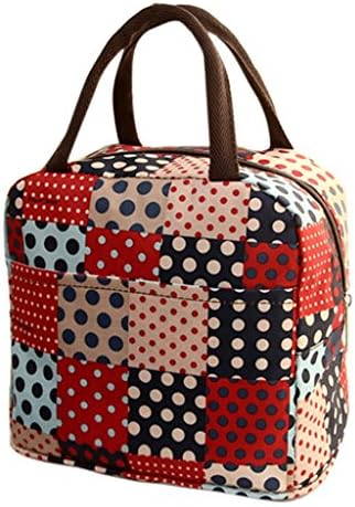 Outdoor Picnic Bag,Clearance Internet Outdoor Storage Bag Thermal Insulated Tote Picnic Lunch Cool Bag Cooler Box Handbag Pouch (12.6*8.69*3.95inch, Red)