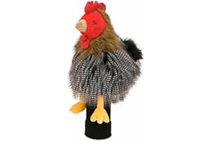 DAPHNE'S HEADCOVERS Daphné Driver de golf couvre-fer. Poulet