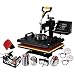 Produktbild BananaB Transferpresse 8 in 1 30X38cm Heat Press Machine Tassenpressen Heißpresse T-Shirt Hut Platte 4 Größe Becher (8 in 1 30X38cm)