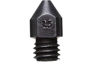 MASUNN Per ugello in acciaio temprato Mk8 0.4/0.6/0.8/1 / 1.2/1.5Mm Estrusore per stampante 3D 1.75Mm - 1.5Mm
