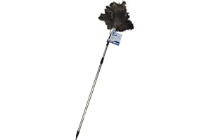 The Home Valet Company Ozzie Ostrich Feather Duster with telescopic pole