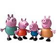 Comansi Peppa Pig Colection Set (4 Figurines: Peppa Pig, George, Mommy Pig and Daddy Pig)