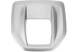 Oubit Accessorio per Interni Auto Coperchio del Rivestimento Cromato per Telaio del Cambio per Auto di Piccole Dimensioni Adatto per Alfa Romeo Giulia 2017