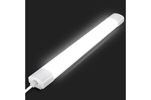 ‎IEGLED IEGLED LED Feuchtraumleuchte 150CM, Deckenleuchte LED Röhre 45W 5000LM,IP65 LED Kellerleuchte,Wasserfest Feuchtraumlampe Wannenleuchte für Keller Werkstatt Garage Küche Bad Büro,Neutralweiß,4000K