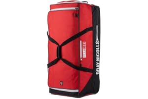 GRAYS Gray-Nicolls Team 350 Wheelie Holdall - Red/Black