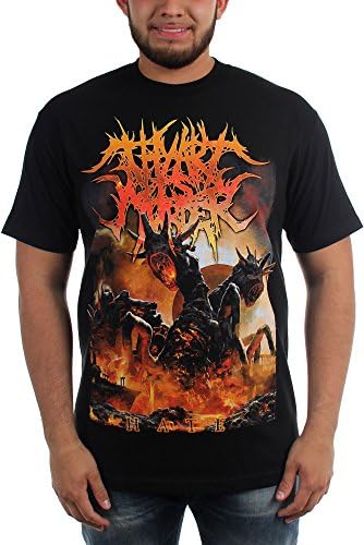 Thy Art Is Murder - Mens Hate T-Shirt, Large, Black