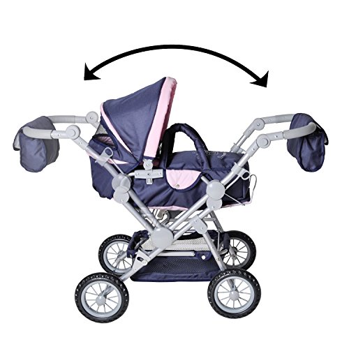 Imagen 2 de Knorrtiys 10400 Twingo S Blue Diamond - Cochecito de paseo para muñecas