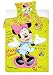 Produktbild Minnie Mouse Green 100% Cotton Duvet Cover Bedding Set