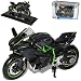 Produktbild alles-meine.de GmbH Kawasaki Ninja H2R Karbon Schwarz Ab 2014 mit Sockel 1/18 Maisto Modell Motorrad