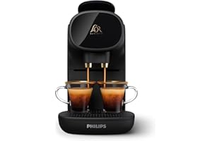 ‎PHILIPS Philips L'Or Barista Sublime Coffee Capsule Machine, Black, Compact design, Adjustable Drip Tray, Compatible with Nespresso® capsules, 1 or 2 Cups at the same time (LM9012/66)