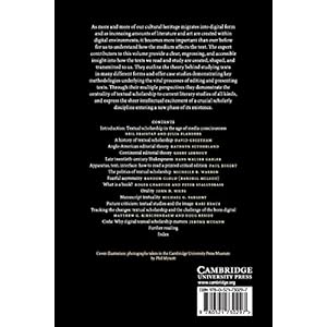 The Cambridge Companion to Textual Scholarship