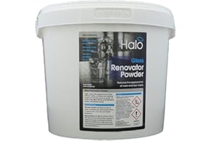 Hygiene4less Halo Glass Renovator Powder 5Kg Reduces Wear and Tear Marks Scratches and Etching on Glass Plus Buildup Rinse Aid