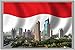 Produktbild JAKARTA KÜHLSCHRANKMAGNET, THE CAPITAL CITY OF INDONESIA REFRIGERATOR MAGNET