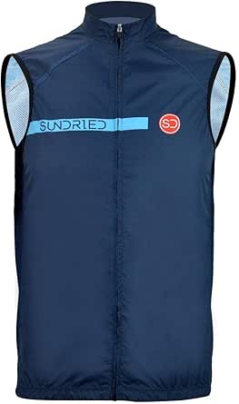 SUNDRIED Gilet da Ciclismo Professionale Gilet da Ciclismo Leggero Gilet  Sportivo per Ciclismo e Corsa : Amazon.it: Abbigliamento