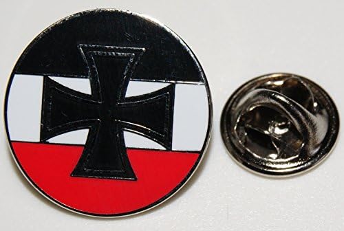 EK Gösch 321 Iron Cross Pin Badge Black White Red Iron