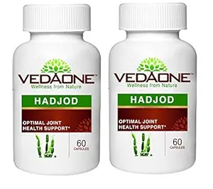 Vedaone Hadjod Bone Health & Joint Support 450mg - 60 Capsule (Pack of 2)