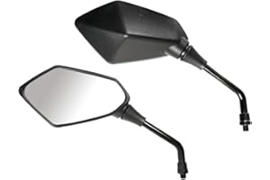 Lampa 90346 Kaba, Pair of Rearview Mirrors, Black