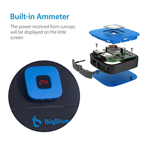 28W Cargador Solar Port til BigBlue 2 Puertos USB y 4 Paneles Solares Impermeables con LCD Amper metro Digital y Cremallera de Protecci n para Dispositivos USB Recargables iPhone Android GoPro Etc 21 5 - 23 5 de Conversi n de Energ a Solar reviews 28W Cargador Solar Port til BigBlue 2 Puertos USB y 4 Paneles Solares Impermeables con LCD Amper metro Digital y Cremallera de Protecci n para Dispositivos USB Recargables iPhone Android GoPro Etc 21 5 - 23 5 de Conversi n de Energ a Solar
