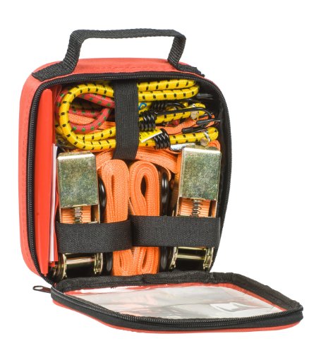 kwb Spanngurte-Set 983800 (in Transport-Tasche zur Ladungssicherung, inklusive 2 Gepäckspanner, 2 Ratschenspanngurte 2-teilig, 2 Zurrgurte, 1 Warnflagge) - 10