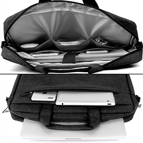 15 6-17 Zoll Laptop H  lle Umh  ngetasche iCasso Wasserfeste Multifunktions Handtasche Schulter notebooktasche Tragetasche sleeve f  r bis zu 17 zoll 