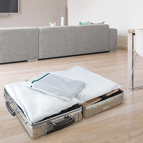 Premium Wäschenetz für Waschmaschine (8er-Set), BEZ™ Premium Wäschenetz-Set für die Waschmaschine Netzwaschbeuteln für Blusen, Strumpfwaren, Strümpfe, Unterwäsche, BHs und Unterwäschen, Intime Unterwäsche und Sensibles, Reisewäschebeutel - 7