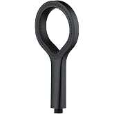 Kyrotech Yuvarlak Siyah Duş Başlığı &ndash; İnce Akışlı, Yumuşak Su Etkili, Şık ve Ergonomik Tasarım, ABS Malzeme, Modern Banyo Baş