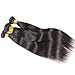 Sunwell Brazilian Virgin Hair Weave 3 Bundles Silky Straight Hair Weft 7A Unprocessed Remy Human Hair Extensions 300g/Lot Natural Color (18inch 20inch 22inch)