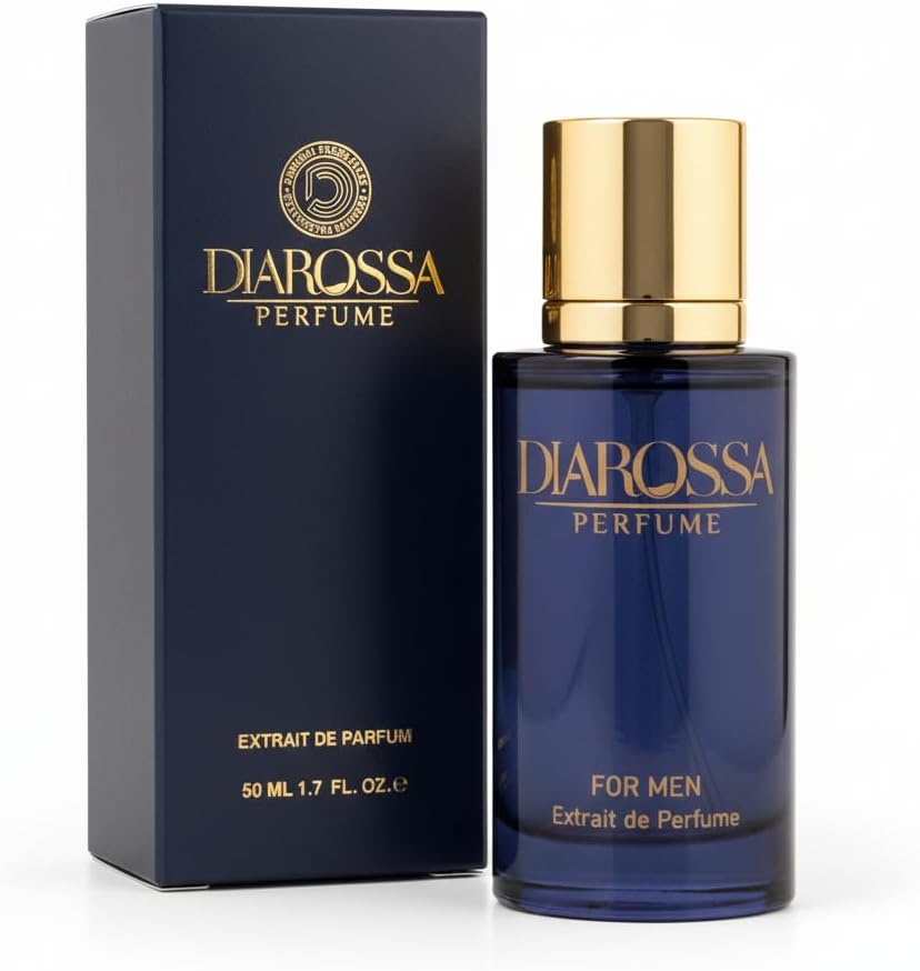 DIAROSSA® M016 Erkek Parfümü – Fahrenheit Esinlenilmiş Koku İkizi | Baharatlı, Deri, Odunsu Notalar | Extrait de Parfum | Sonbahar & Kış İçin Kalıcı Erkek Parfümü | 50 ml – 1.7 fl. oz