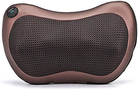 Car Pillow Massage Pillow Massage Cushions Neck Waist Massager 320*200*100mm , brown