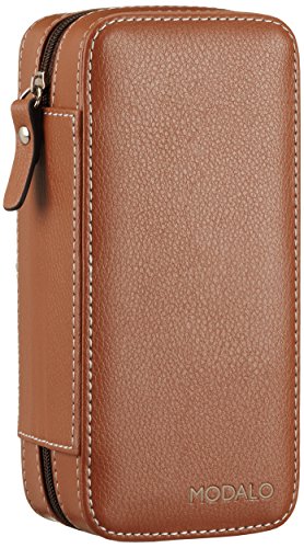 Modalo Uhrenetui fr 2 Uhren in braun UE2009 Modalo Uhrenetui fr 2 Uhren in braun UE2009