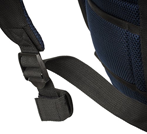 RIVACASE Notebook Rucksack bis 17 3    - Elegante Tasche mit Trolley Befestigung und zwei speziellen F  chern f  r Wasser - Schwarz