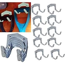 Gereedschap Spring Terry Clips,Duurzame RVS Spring Terry Klem, Gereedschap Opslag Rack Houden Garage, Schuur Of Patio Georganiseerd