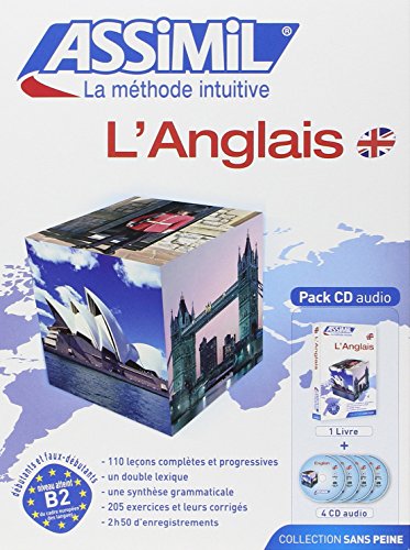 L'Anglais ; Livre + CD Audio (x4)