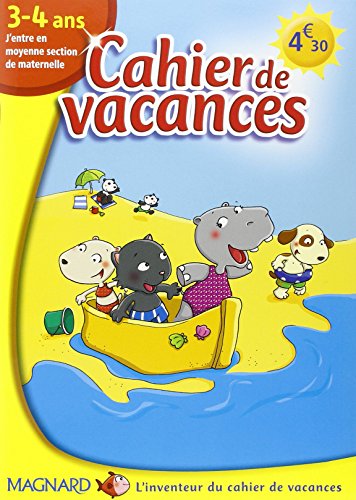 Download Cahier de vacances 3-4 ans : J'entre en moyenne section de maternelle