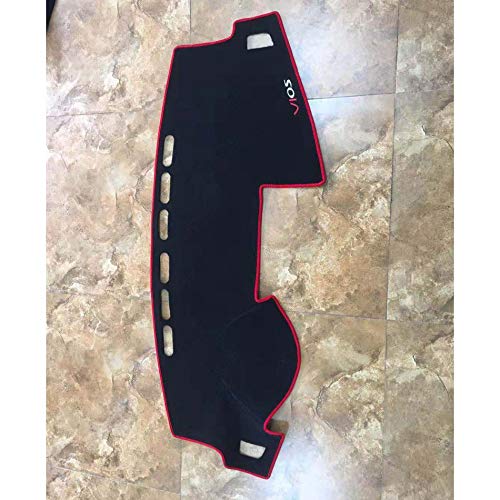 Preisvergleich Produktbild Auto Armaturenbrettabdeckung Car Light Pad Instrumententafel Sonnenschutz Pad - Schwarz