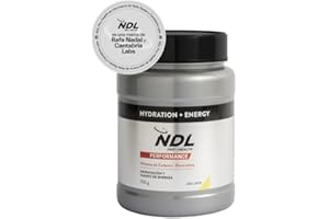 NDL Pro-Health Hydration energy - Bebida Isotónica de hidratación rápida con electrolitos en polvo y sales minerales para el deporte, reduce el cansancio y la fatiga, Lima-Limón, 20 dosis, 750g