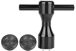 Gofotu Golfkopfgewicht, 1 Set, 2 Stück. 5g/10g/15g/20g/25g/30g/35g/40g Golf Custom Weights+Black Wrench Fit Titleist Scotty Cameron Putter Newport Choice Gewichtswahl Gewicht (45g)