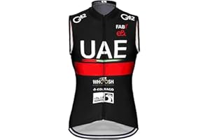 SGCIKER 2022 world tour pro team Uomini Ciclismo Wind Vest,Windbreaker Bike Gilet Antivento MTB Senza Maniche Abbigliamento