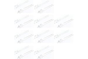 HiLetgo 20pcs Clear 5mm Head Phototransistor Photosensitive Light Sensitive Sensors