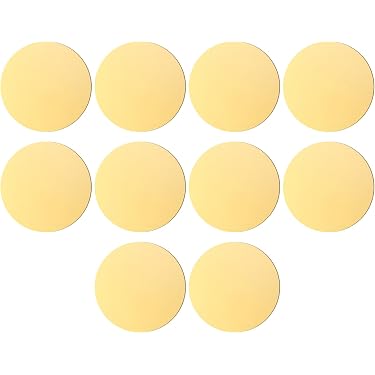 Messingblech 99,9 % Rein – 10,2 X 20,3 Cm, 1,5 Mm Dick, Zum Gravieren & Basteln