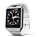 Produktbild MLL Smart Watch Karte Anruf Kamera Telefon Uhr Männer und Frauen,Weiß,A