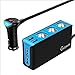 Produktbild 120W 3-Socket Zigarettenanzünder-Adapter, 12V / 24V Power Splitter DC-Steckdose Mit 6.8A 4-Port USB Auto-Ladegerät Für Iphone, Ipad, Samsung Galaxy, GPS, Dashcam, Radarwarner Und Vieles Mehr