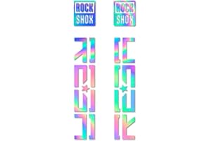 STAR SAM Pegatinas Compatibles con horquilla bici Rock Shox Reba troquelado 2020 Holográfico 1 CMT