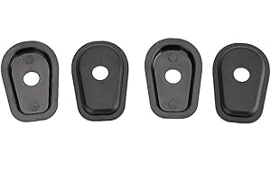 Suuonee 4 Pcs Clignotants Clignotants Joint Joint Garniture pour Z250 Z300 Z650 Z750 Z800 Z900 Z1000 Z750S Adaptateurs De Clignotants De Moto
