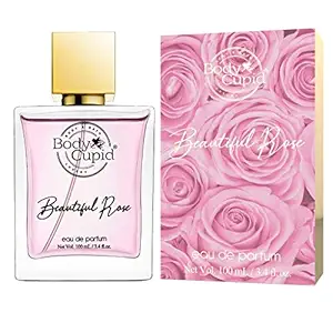 Body Cupid Beautiful Rose Perfume for Women - Eau de Parfum - 100 mL