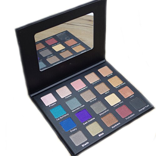 VWH 20 Farben Lidschatten Palette Makeup Eyeshadow Kosmetik Profi Augenpalette