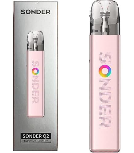 GEEKVAPE SONDER Q Pod Kit con cartuccia GEEKVAPE Q (0,8ohm 12-18W) -  Batteria 1000mAh - Sigaretta elettronica MTL e RDL No nicotine, No e-liquid  : Amazon.it: Elettronica