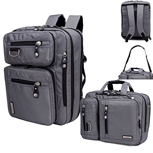 FreeBiz 15-Zoll-Laptop-Tasche Multifunktions -Laptop-Aktenkoffer -Rucksack mit Tragegriff und Schultergurt Passend bis zu 15 6 Zoll Gaming Laptops f  