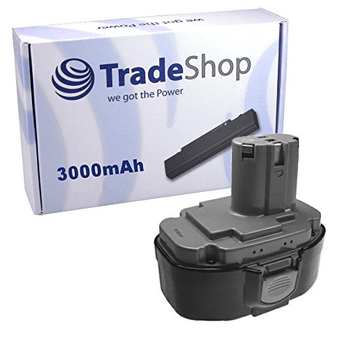 Hochleistungs Ni-MH Werkzeug Akku 18V 3000mAh für Makita 6347D, 6390D, 6391D, SC190DWDE, UB181D ersetzt 1822, 1823, 1833, 1834, 1835, 1835F,