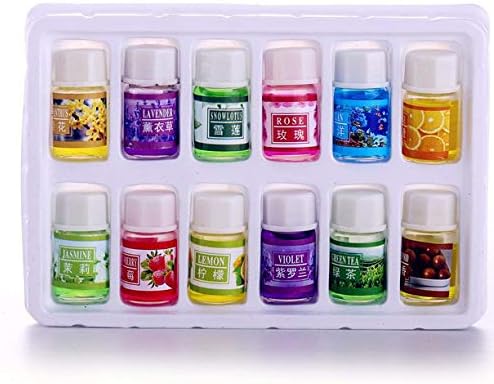 HUYURI 12 3ML/Box Pure Aromatherapy Essential Oil Skin Care Bath Massage Beauty